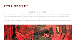 Desktop Screenshot of pkbrooksart.com